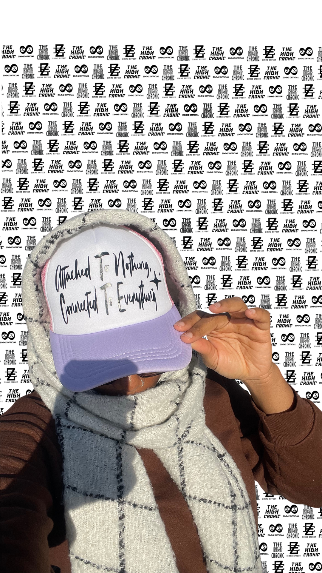 "Attached To Nothing, Connected To Everything" Trucker Hat