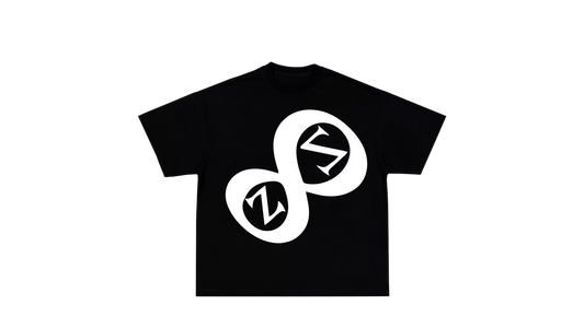 "BIG 8" BLACK T- Shirt By: Zimmz Effect