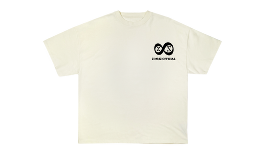 "INFINITE" WHITE T- Shirt By: Zimmz Effect