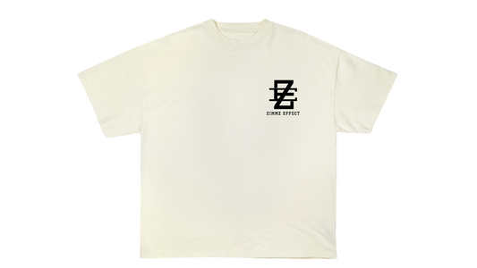 "STACKED" WHITE T- Shirt By: Zimmz Effect